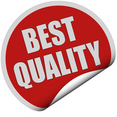 Sticker rit rund curl unten BEST QUALITY