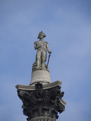 Fototapeta na wymiar Pomnik w Londynie w Anglii