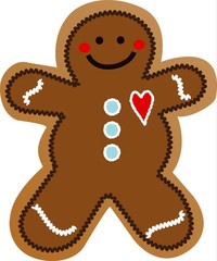 gingerbread heart