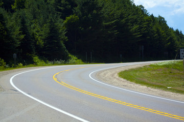 Fototapeta na wymiar Amerykańska Country Road