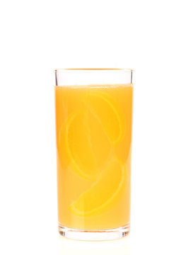 Orange juice of orange