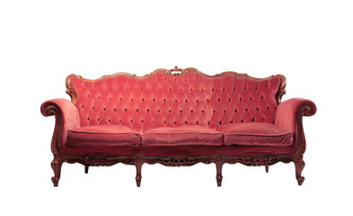 Old-fashioned sofa