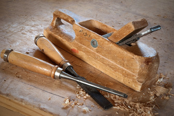 plane and chisels - pialla e scalpelli