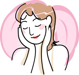 美顔＿お化粧落とし