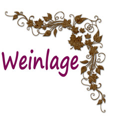 schild, druckwerk, freigestellt: weinlage, anbaugebiet