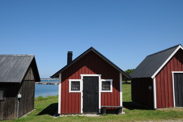 Fototapeta na wymiar Szwecja Gnivard w Gotlandii