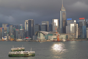 Fototapeta premium Hong Kong harbour