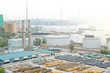 gas container and bridge