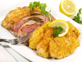 Schnitzelplatte