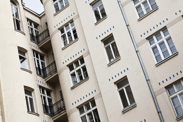 Fototapeta premium building in lodz poland