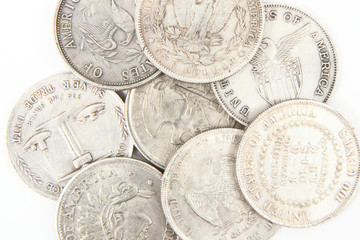 old silver dollars