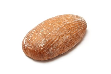 Bread on a white background