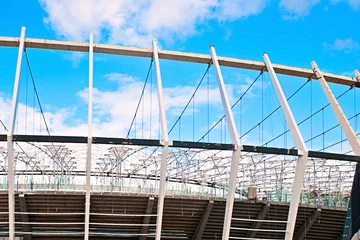 Foto op Plexiglas Stadion stadion bouw
