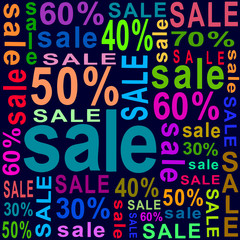 Sale poster vector