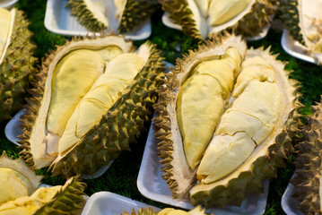 Durian in the market