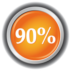90 PERCENT ICON