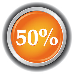 50 PERCENT ICON
