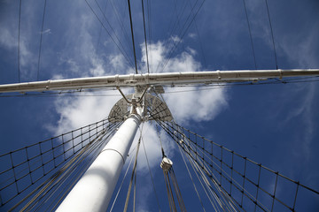 Obraz premium Od sailing ship