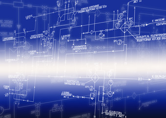 The engineering heat-mechanical scheme