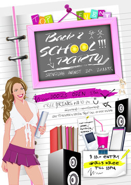 Back to school Flyer