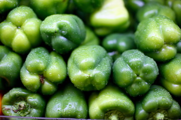 Green peppers