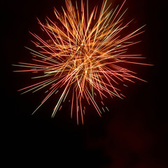 Obraz premium Colorful fireworks
