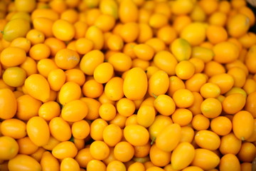 Kumquats at a market