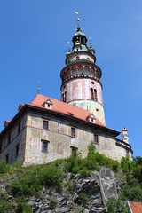 Fototapeta na wymiar Cesky Krumlov Castle