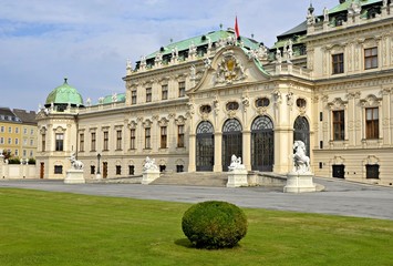 Obraz premium Belvedere in Vienna