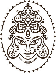 Obraz premium Durga