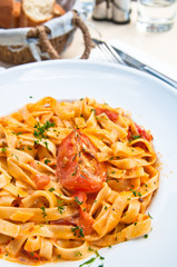 Italian meat sauce noodles