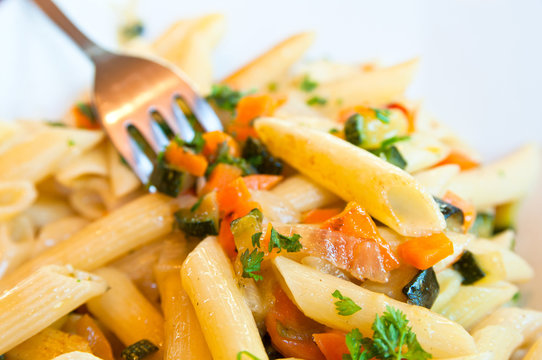 pasta and vegetable