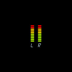 Left Right Stereo Meters