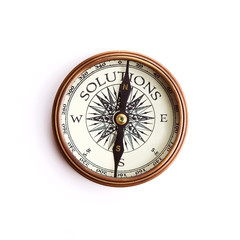 Searching for the solutions concept, isolated with clipping path