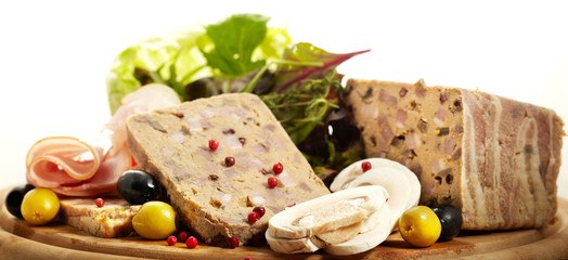 Pate with mushroom