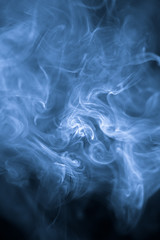 strangely shaped puff of smoke