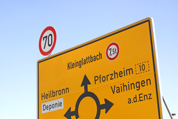 Verkehrsschild