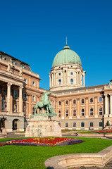 Fototapeta na wymiar Royal Palace in Budapest, Hungary.