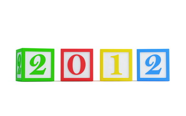 alphabet new year's 2012