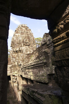 Tower of Bayon Temple, Angkor