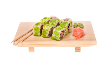 sushi. Isolated