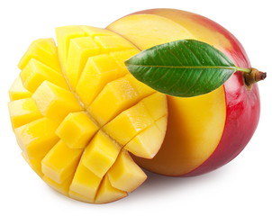 Mango with section
