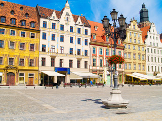 Obraz premium market square, Wroclaw, Poland