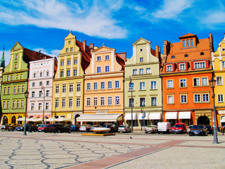 Naklejka premium Solny square, Wroclaw, Poland