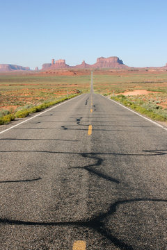 ouest usa route monument valley road