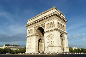 Fototapeta na wymiar Arc de triomphe de Paris