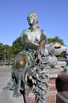 Berlin Neptunbrunnen Detail