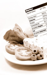 Nutrition calculator