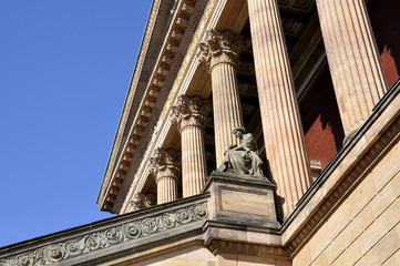 Naklejka premium Berlin Alte Nationalgalerie Detail
