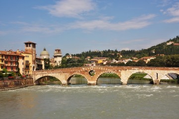Fototapeta premium Verona Italy city view